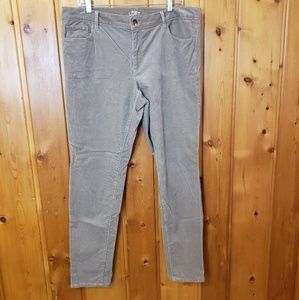 ➕Loft Modern Skinny Corduroy Pants